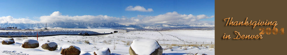 Thanksgiving in Denver, 2004