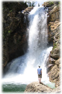 running eagle falls
