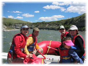 rafting